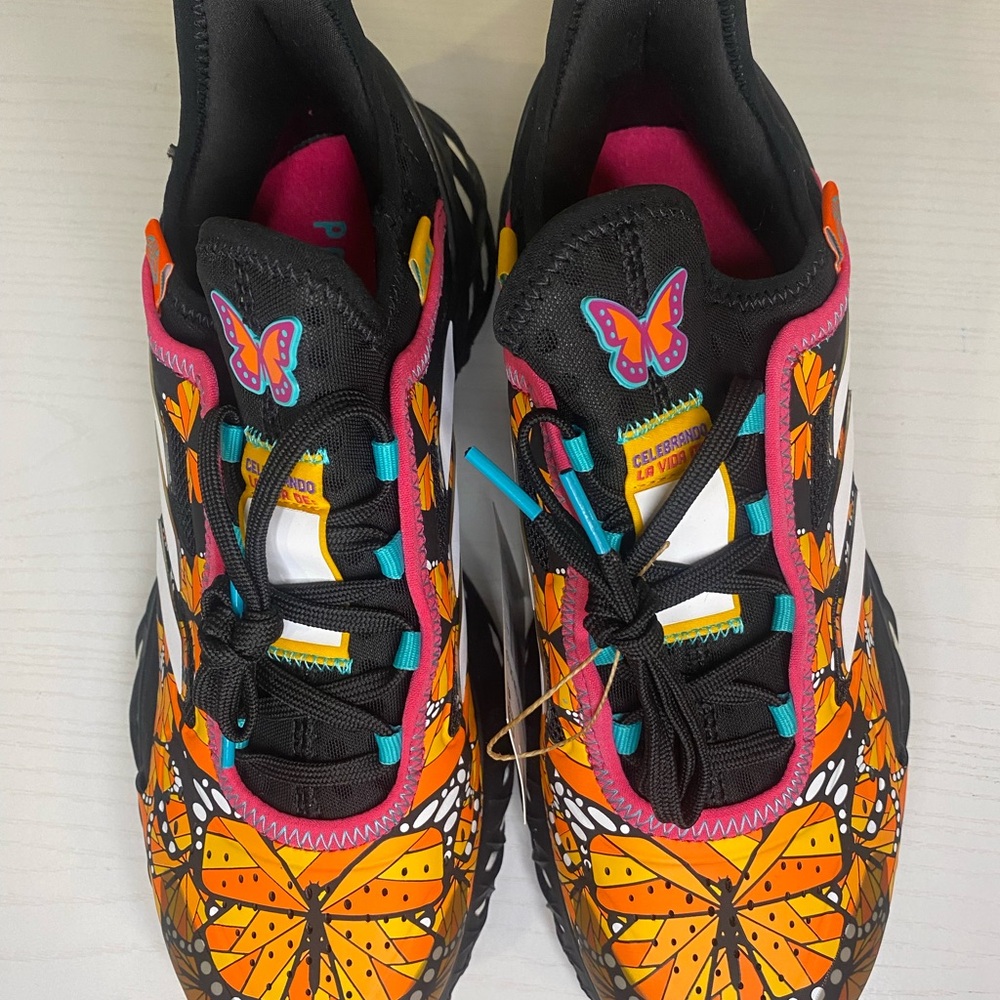 Adidas Web Boost Día De Los Muertos Limited Edition Butterfly Unisex Sneakers